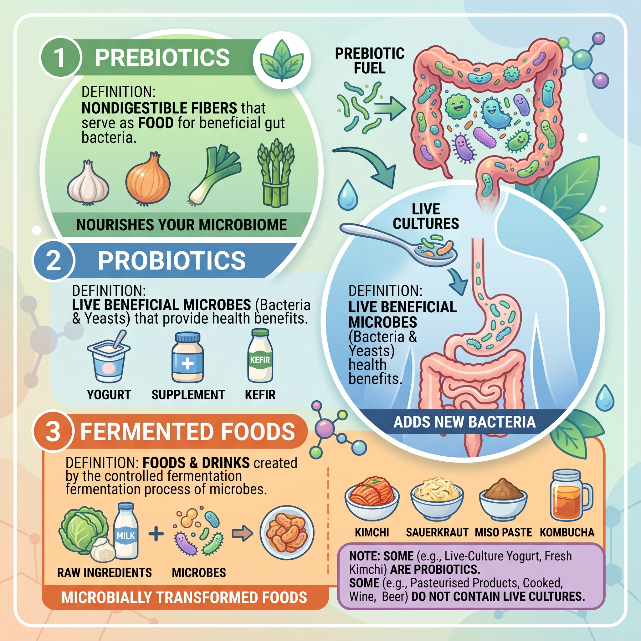 Prebiotics and Probiotics