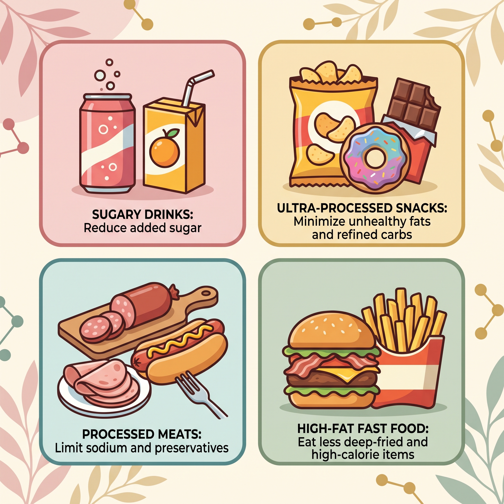 Foods to Reduce